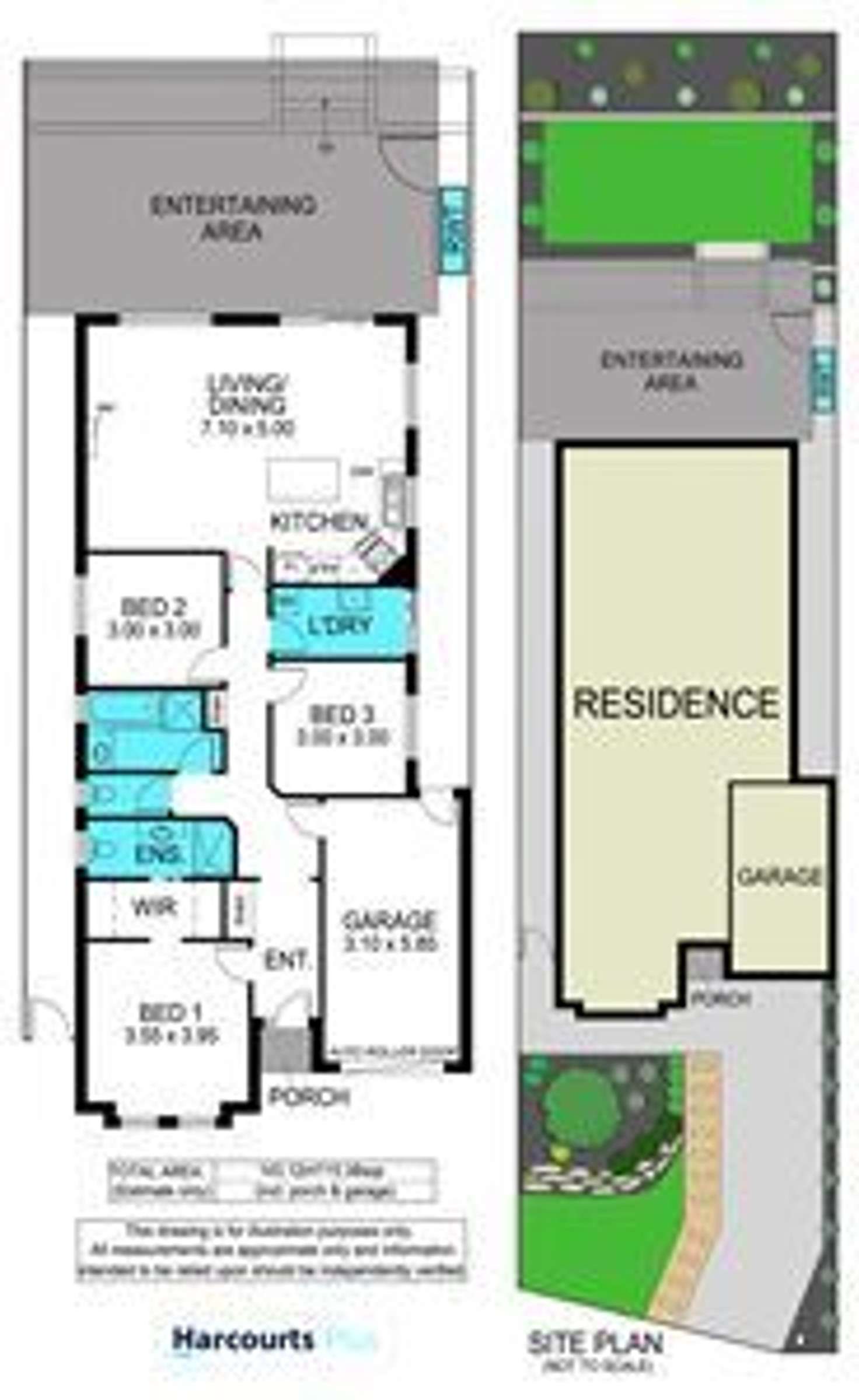 Floorplan of Homely house listing, 67 Brooklyn Drive, Hallett Cove SA 5158