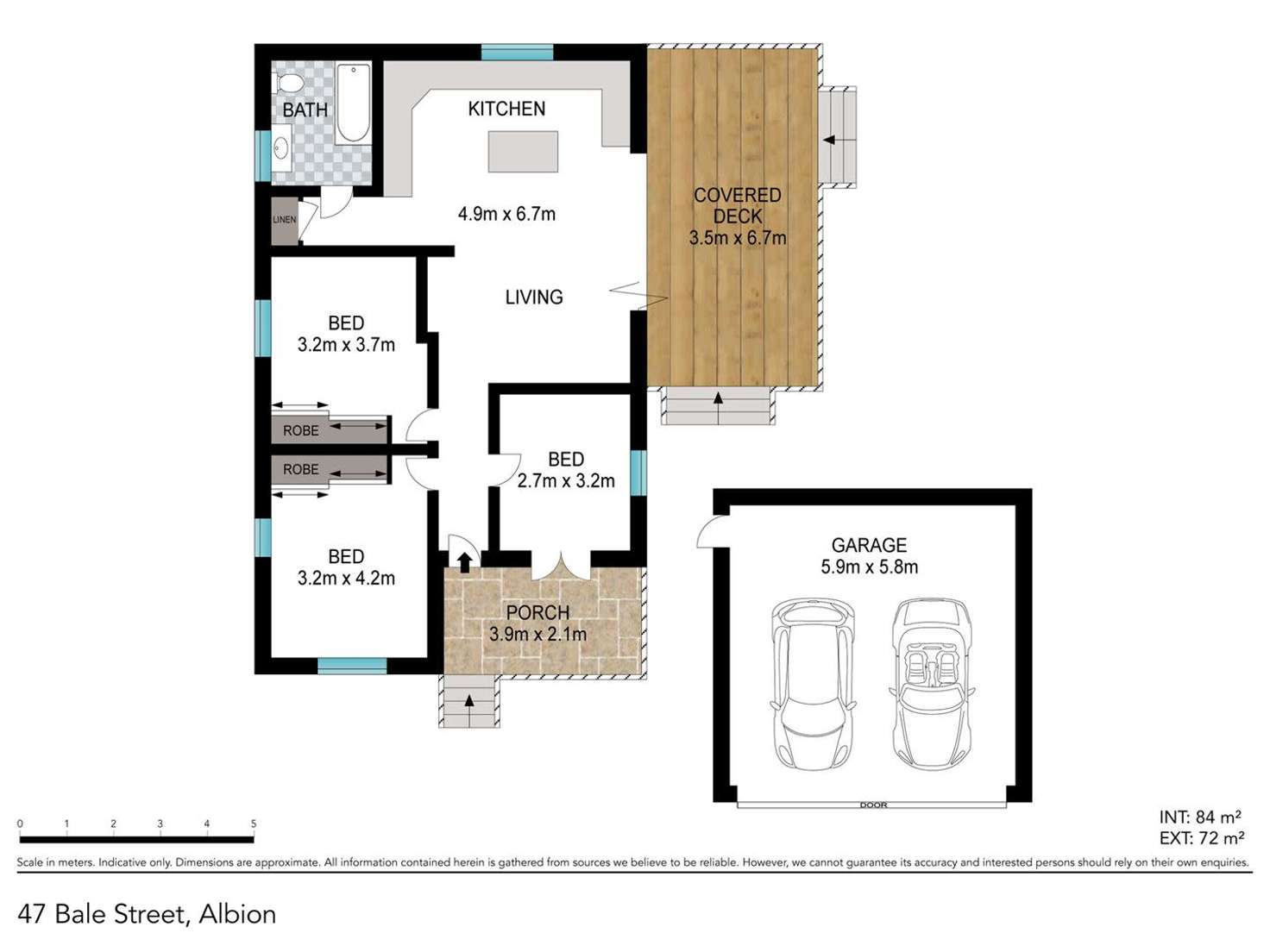 Floorplan of Homely house listing, 47 Bale Street, Albion QLD 4010