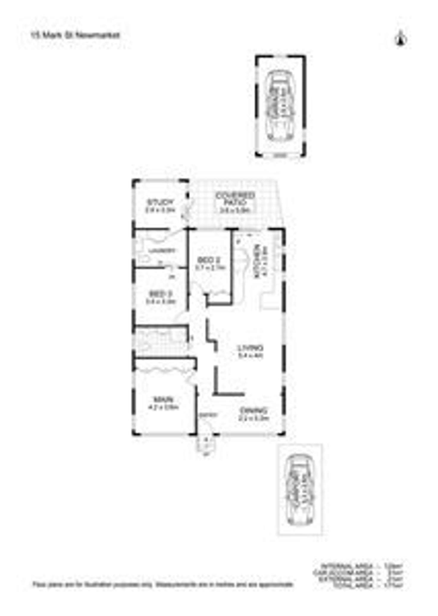 Floorplan of Homely house listing, 15 Mark Street, Newmarket QLD 4051