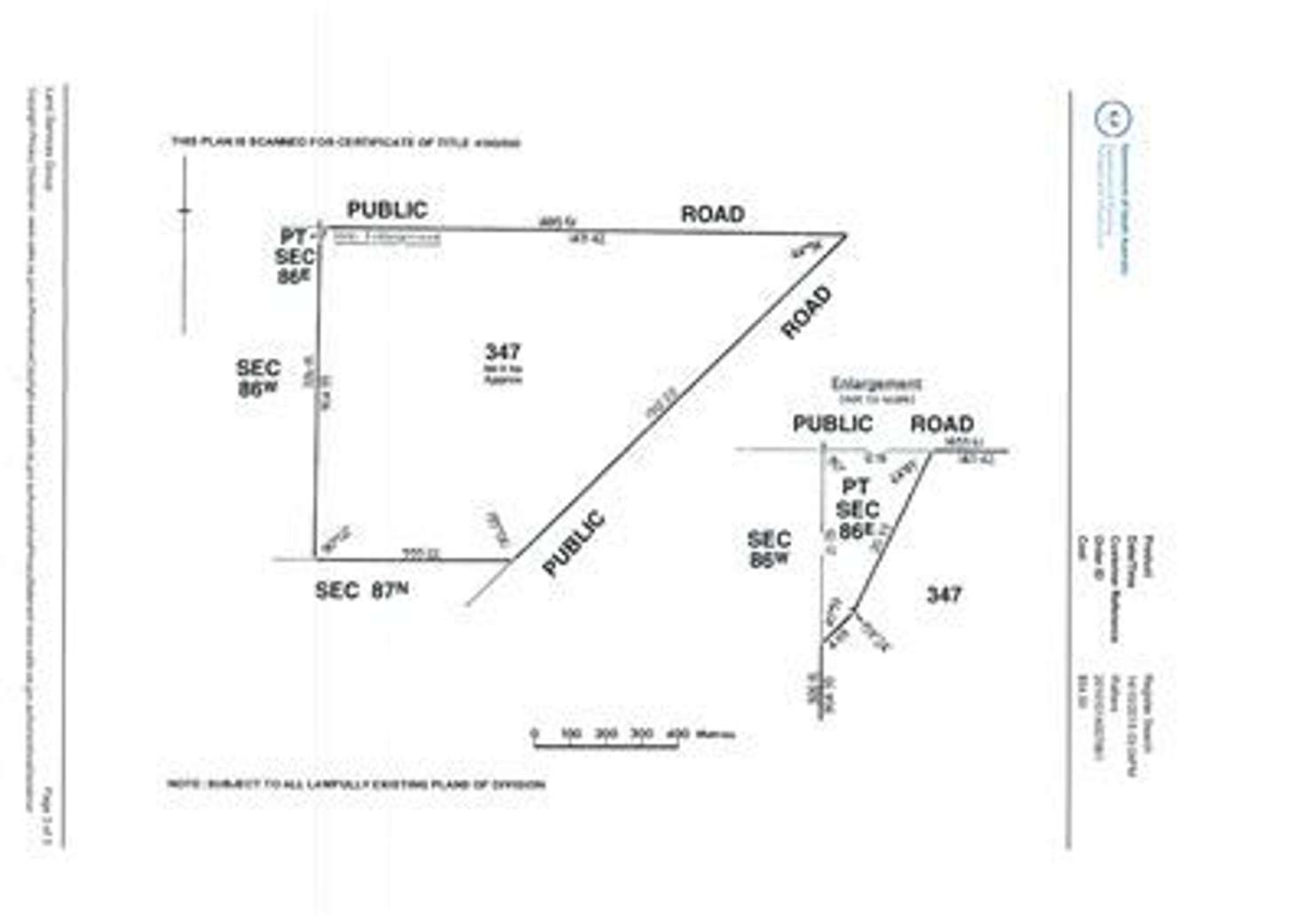 Floorplan of Homely cropping listing, A347 Yorke Highway, Curramulka SA 5580