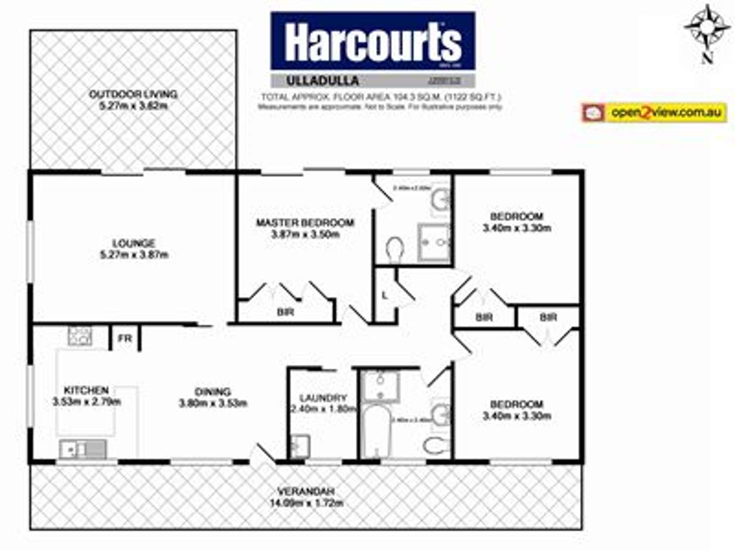 Floorplan of Homely house listing, 12 Dolphin Street, Ulladulla NSW 2539