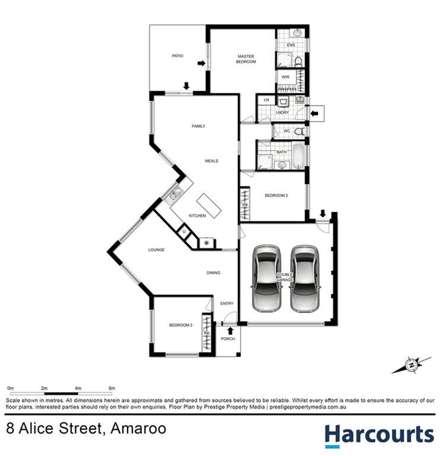 Floorplan of Homely house listing, 8 Alice Street, Amaroo ACT 2914