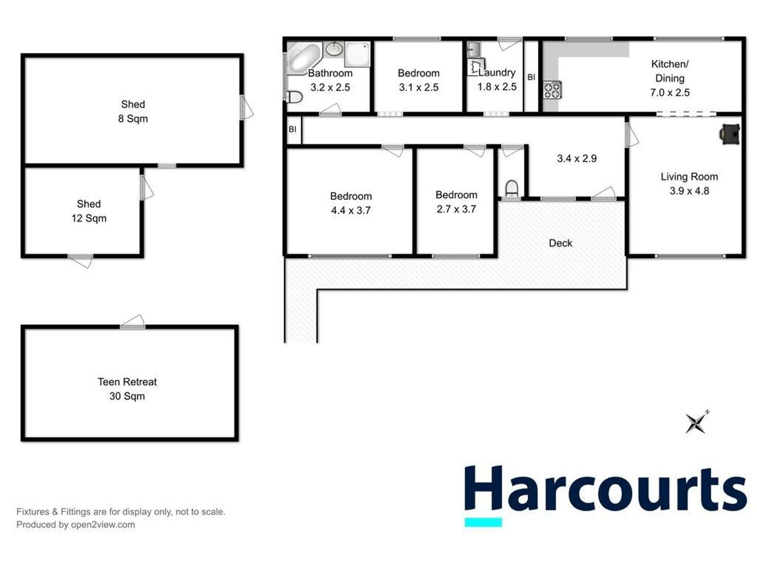 Floorplan of Homely house listing, 48 Hylands Road, Bagdad TAS 7030