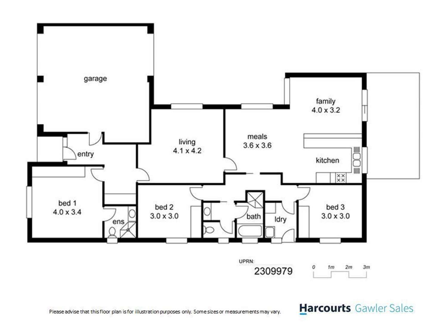 Floorplan of Homely house listing, D.H.A (Defence Housing Australia), Oakden SA 5086