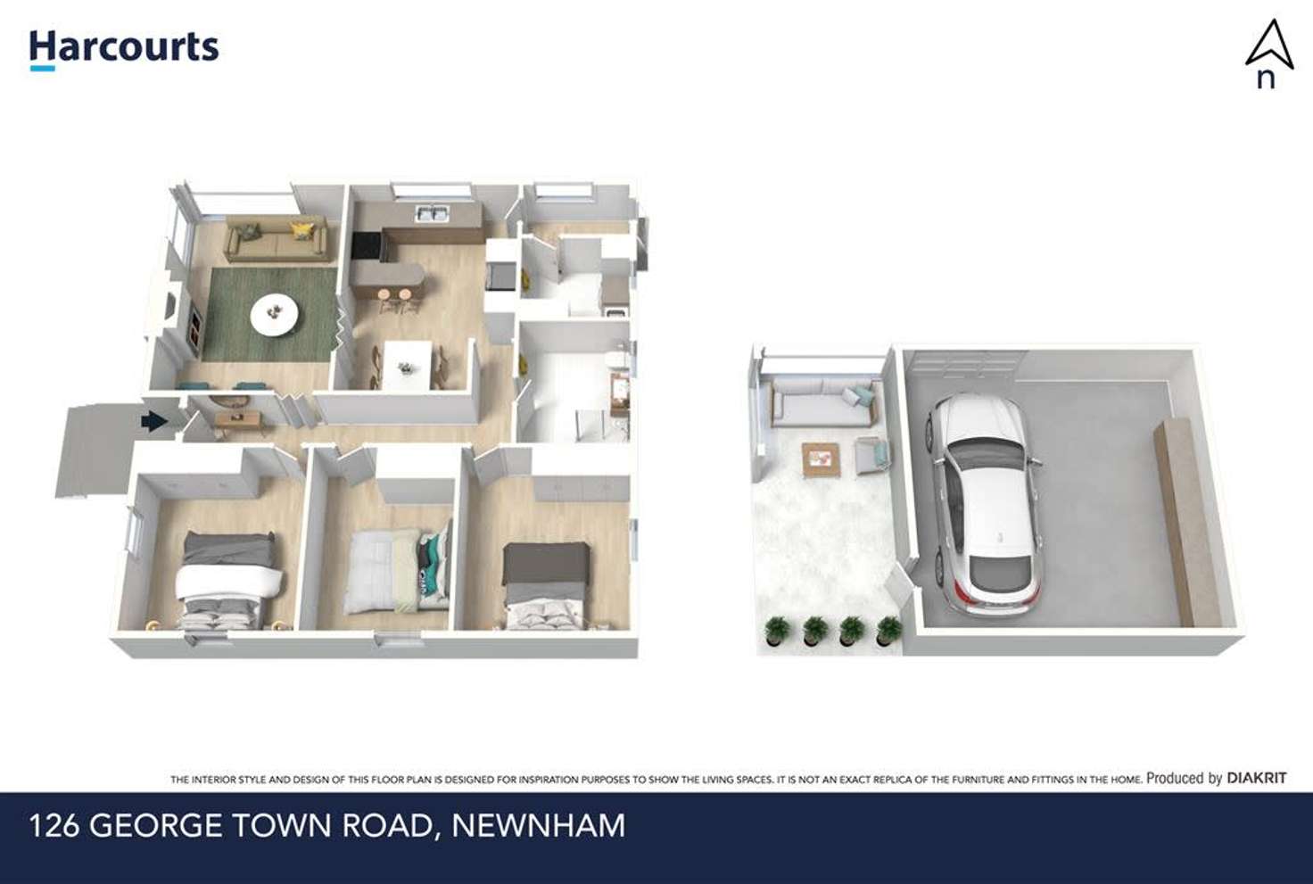 Floorplan of Homely house listing, 126 George Town Road, Newnham TAS 7248