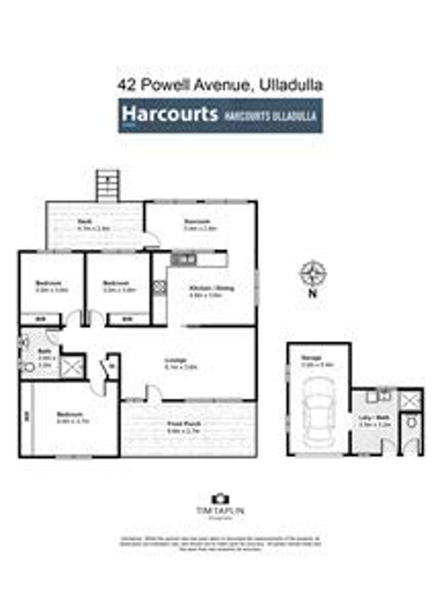 Floorplan of Homely house listing, 42 Powell Avenue, Ulladulla NSW 2539