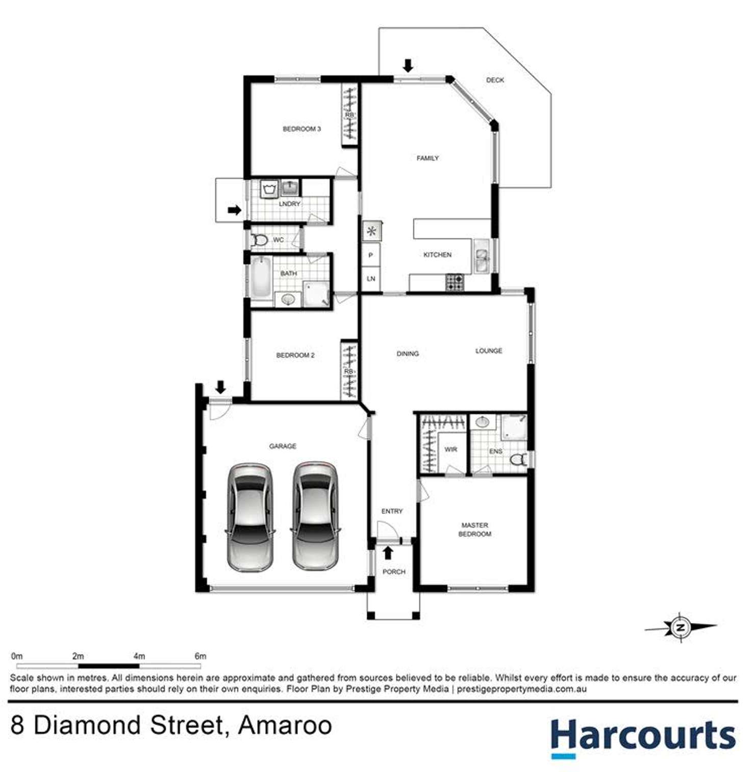 Floorplan of Homely house listing, 8 Diamond Street, Amaroo ACT 2914