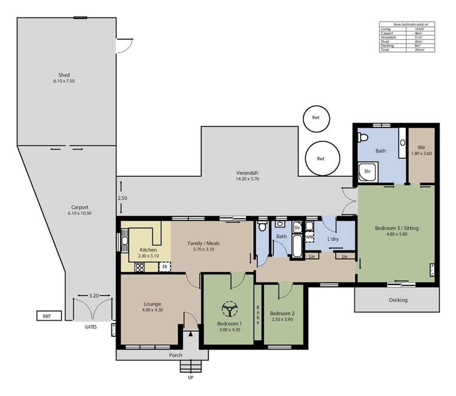 Floorplan of Homely house listing, 18 Separation Avenue, Mount Barker SA 5251