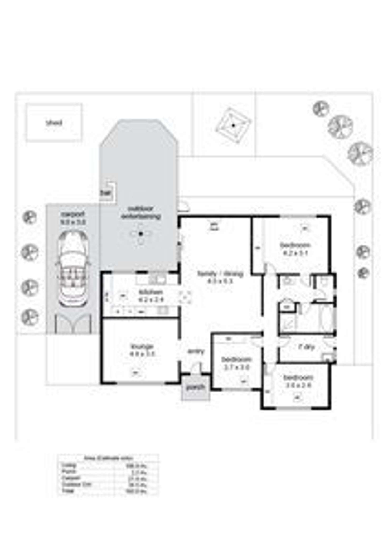 Floorplan of Homely house listing, 16C Cadell Street, Seaview Downs SA 5049