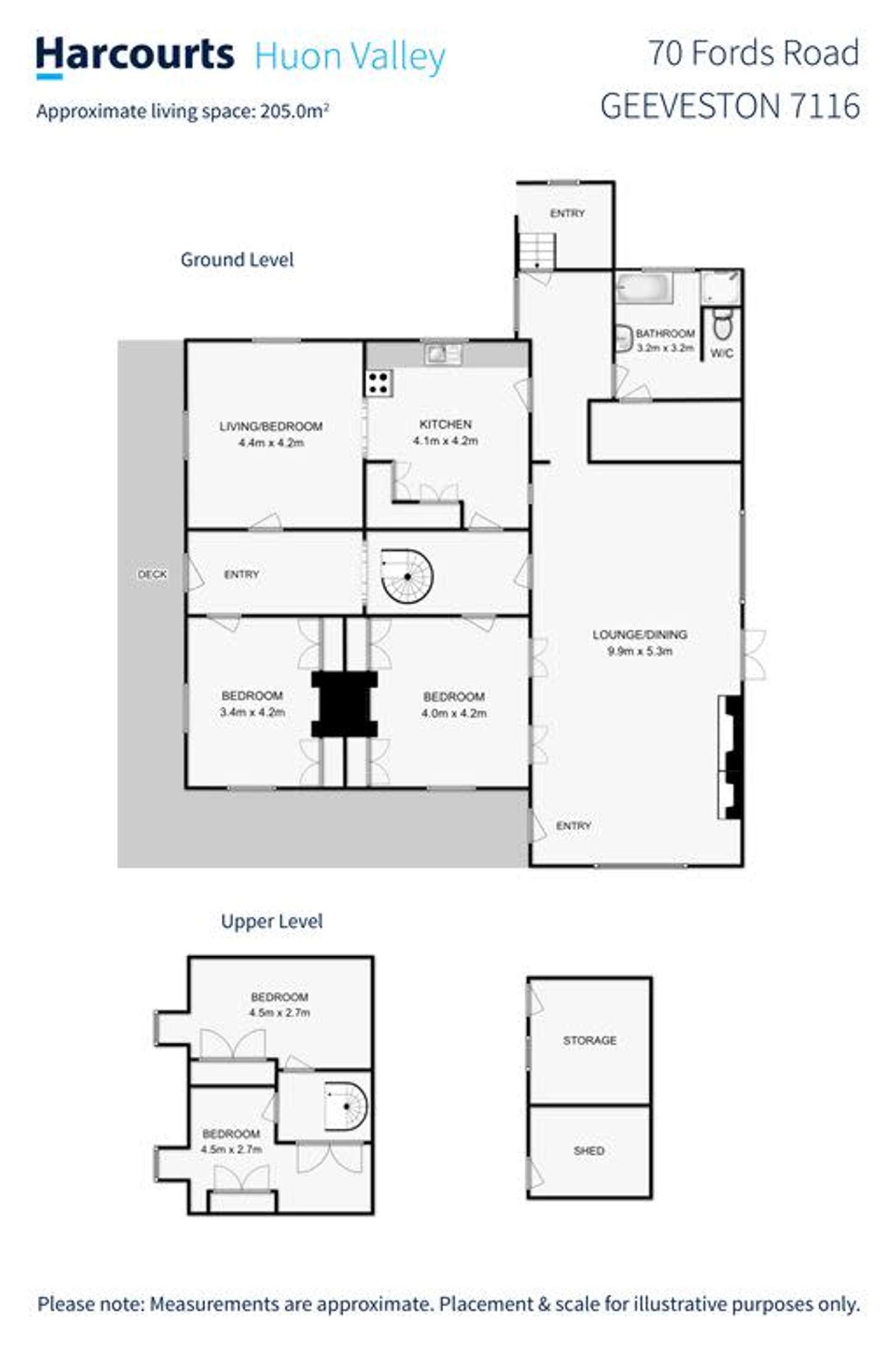 Floorplan of Homely house listing, 70 Fords Road, Geeveston TAS 7116