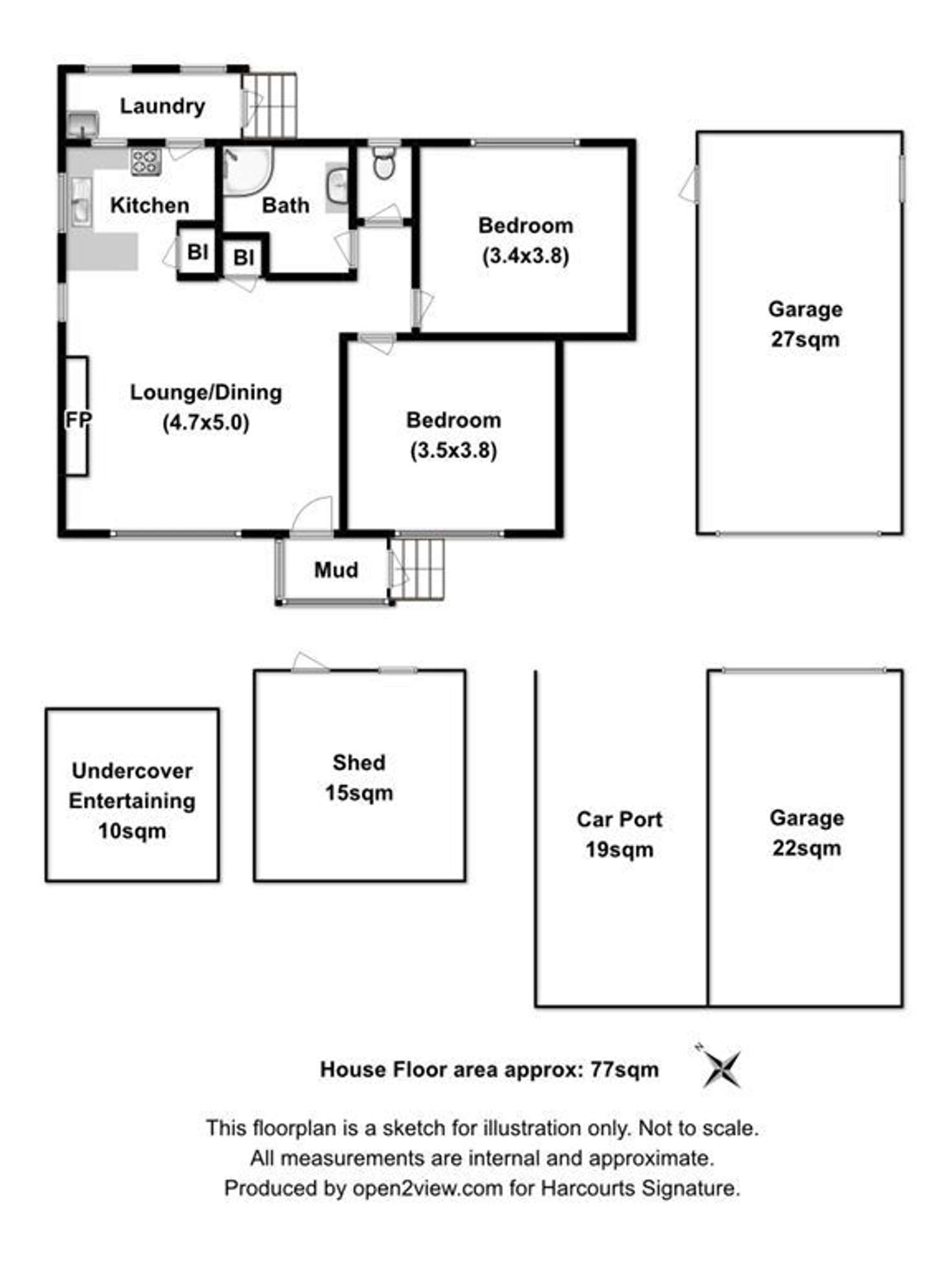 Floorplan of Homely house listing, 175 East Bagdad Road, Bagdad TAS 7030