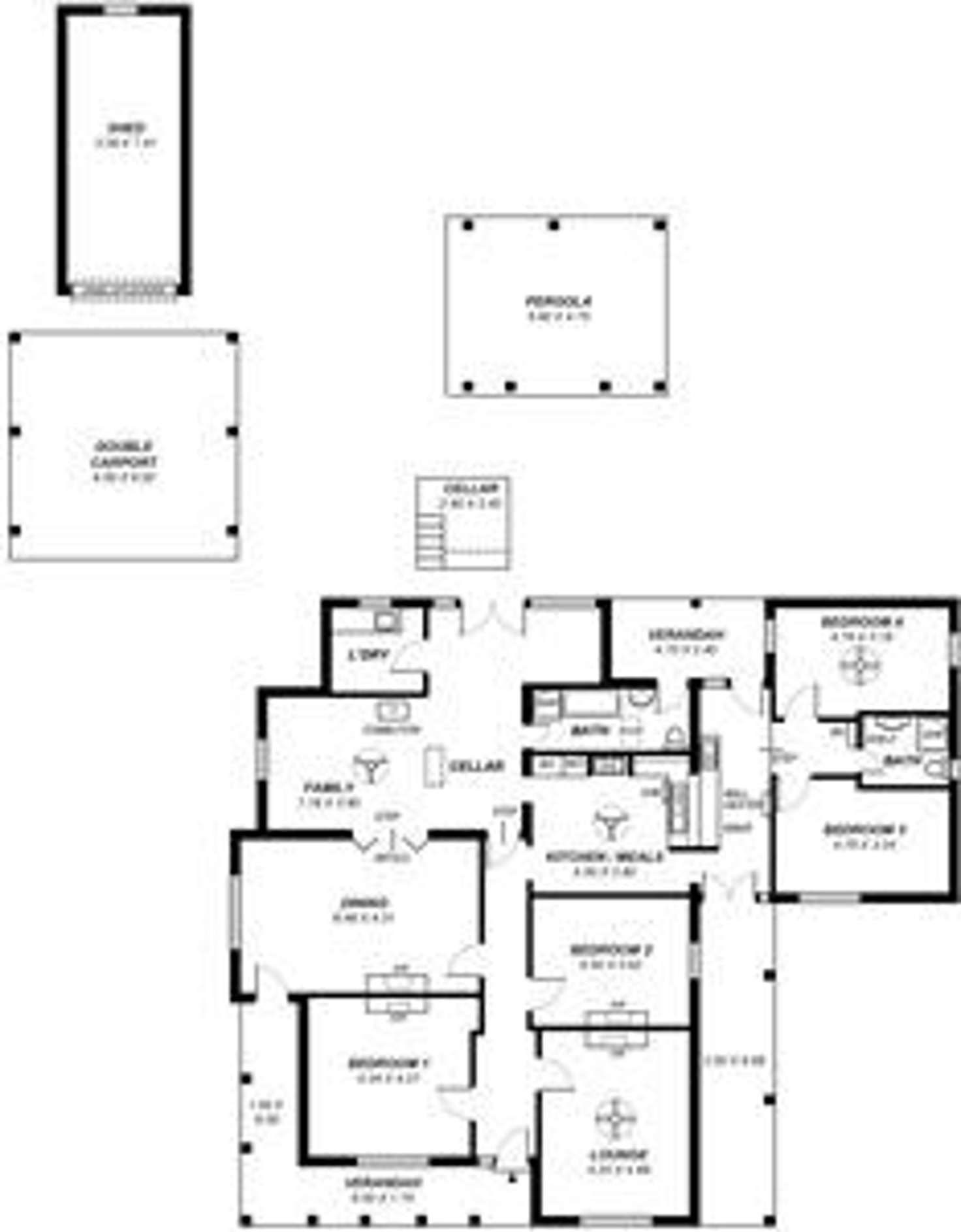 Floorplan of Homely house listing, 51-55 Battams Road, Royston Park SA 5070