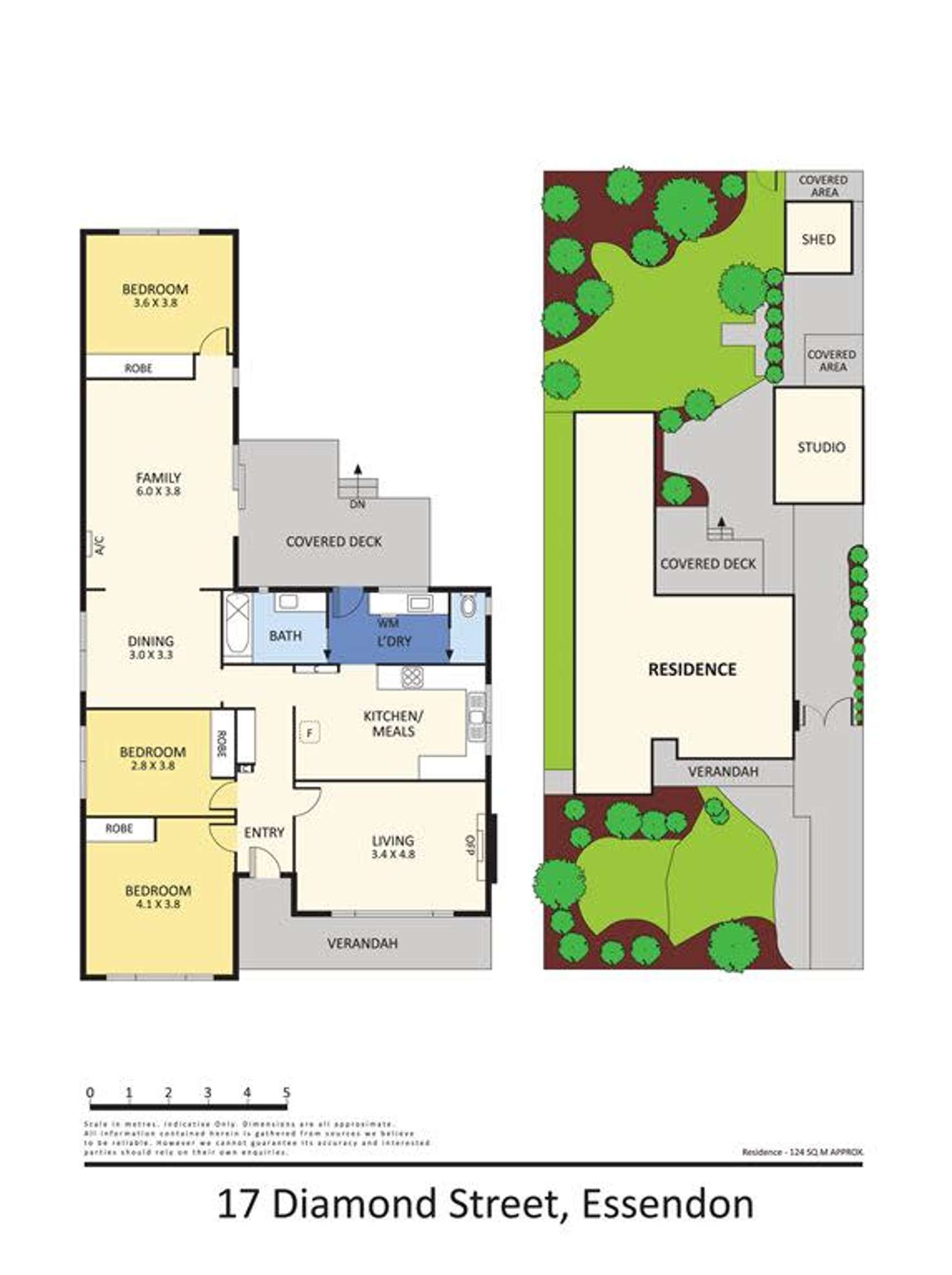 Floorplan of Homely house listing, 17 Diamond Street, Essendon West VIC 3040