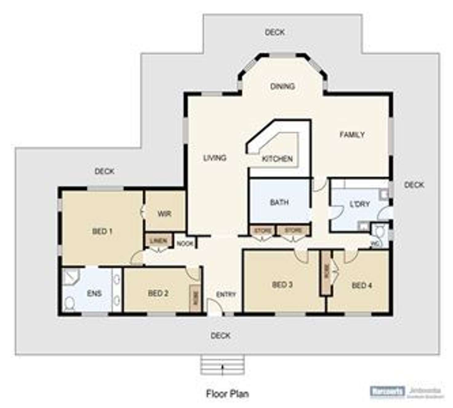 Floorplan of Homely house listing, 53 Sandaver Court, Cedar Grove QLD 4285