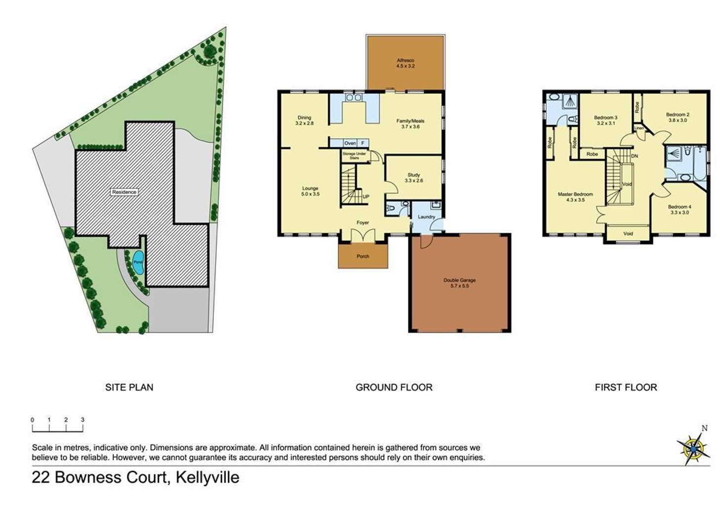 Floorplan of Homely house listing, 22 Bowness Court, Kellyville NSW 2155