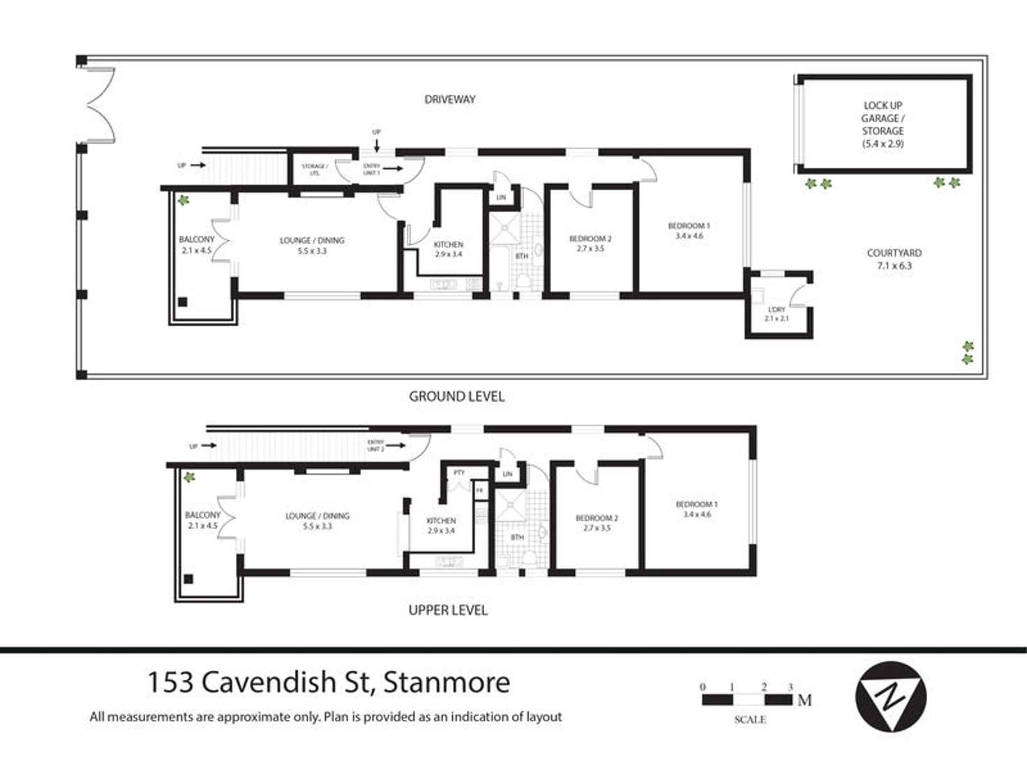 Floorplan of Homely house listing, 153 Cavendish Street, Stanmore NSW 2048