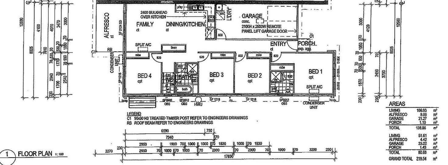 Floorplan of Homely semiDetached listing, 1/26 Tamatea Drive, Bellbird Park QLD 4300