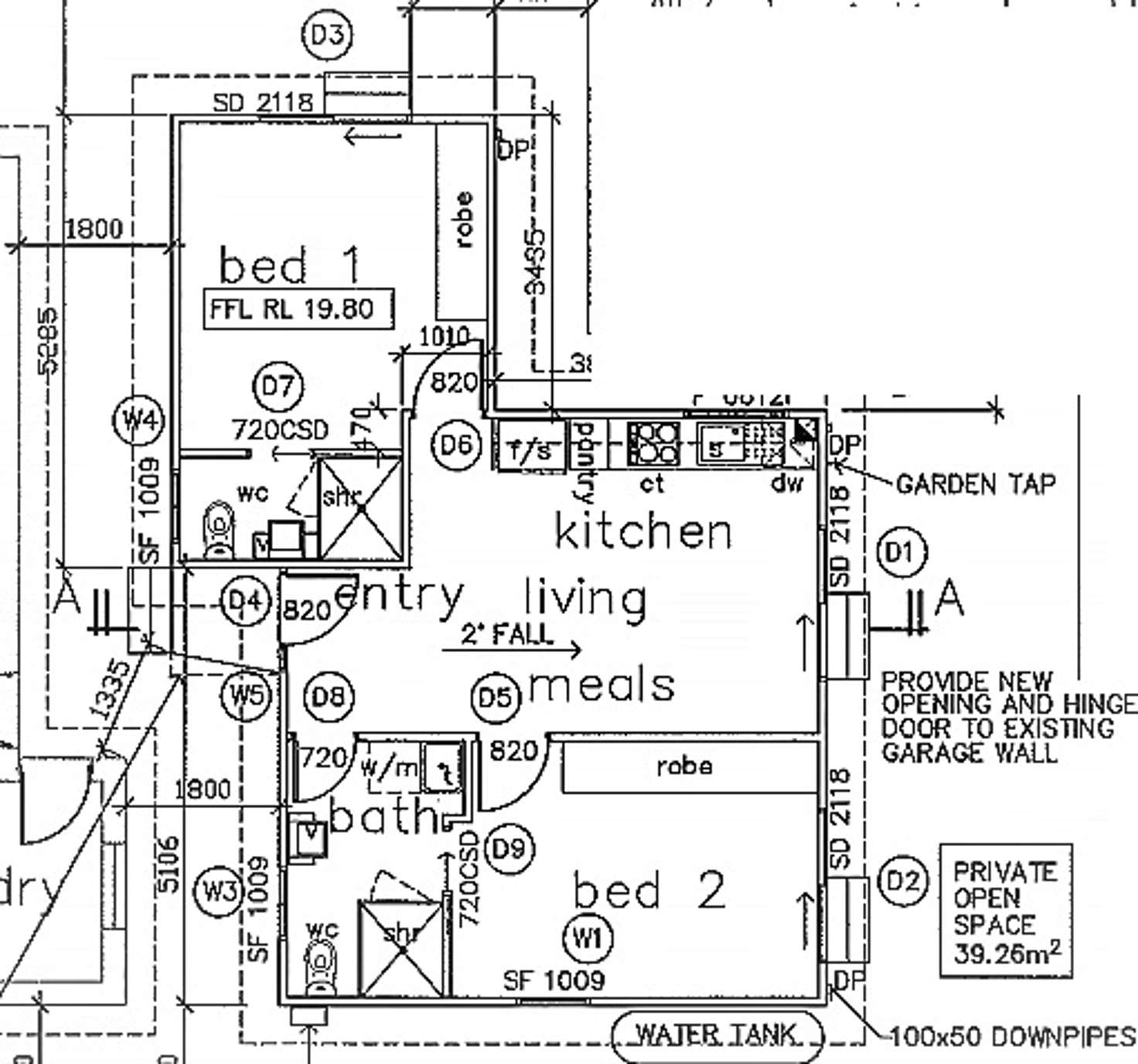 Floorplan of Homely flat listing, 40A Jubilee Avenue, Carlton NSW 2218