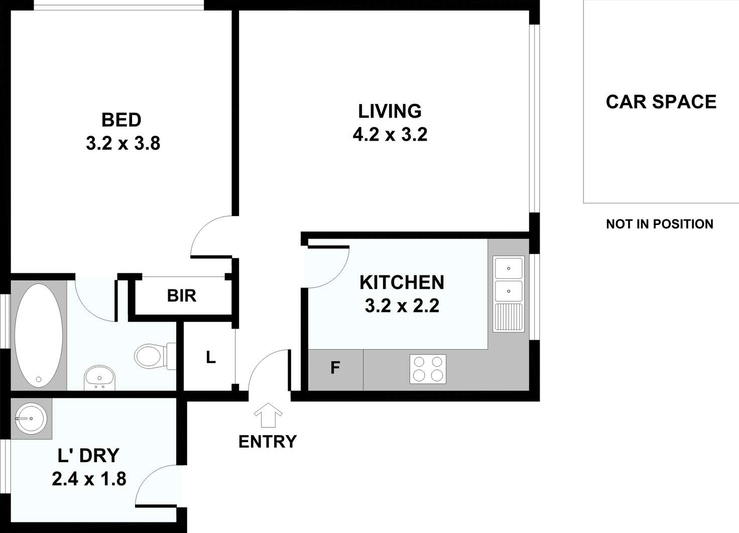 Floorplan of Homely apartment listing, 10/3 Jessie Street, Northcote VIC 3070