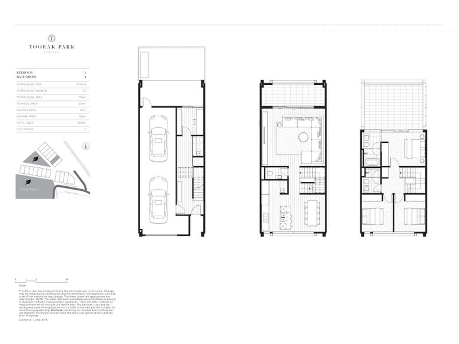 Floorplan of Homely townhouse listing, 4 Periwinkle Place, Armadale VIC 3143