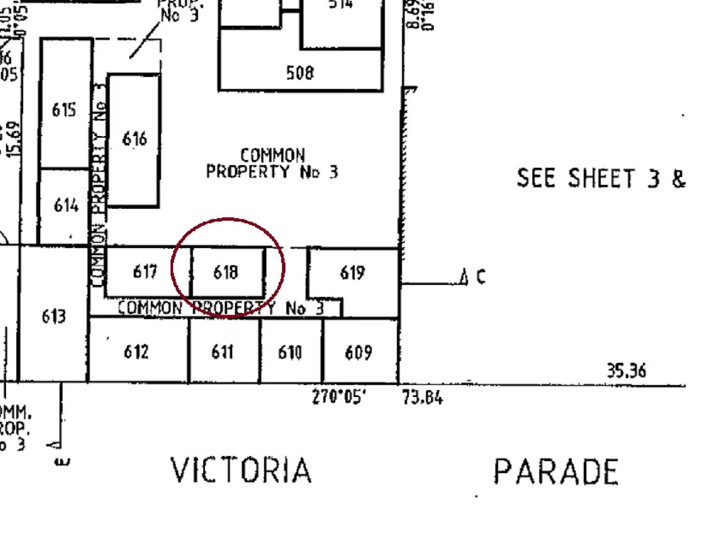 Floorplan of Homely apartment listing, 618/45 Victoria Street, Carlton VIC 3053