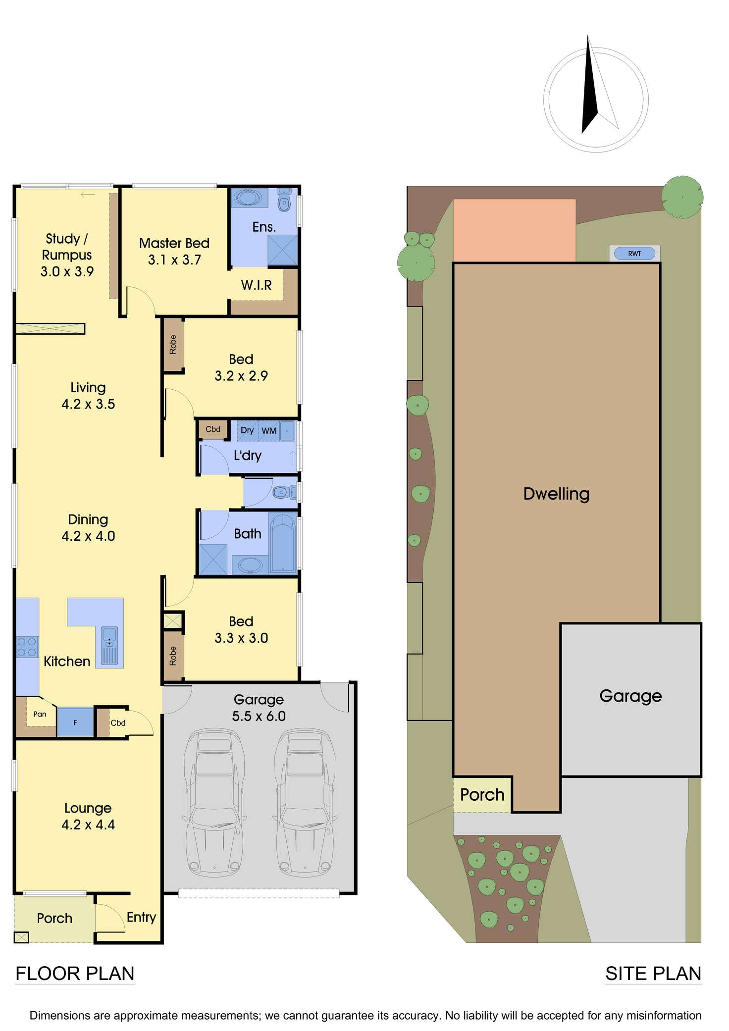 Floorplan of Homely house listing, 12 Mariposa Way, Tarneit VIC 3029