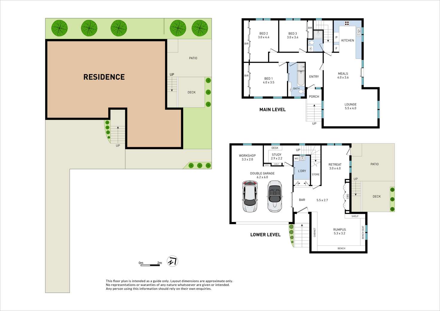 Floorplan of Homely house listing, 2A Ellin Street, Doncaster East VIC 3109