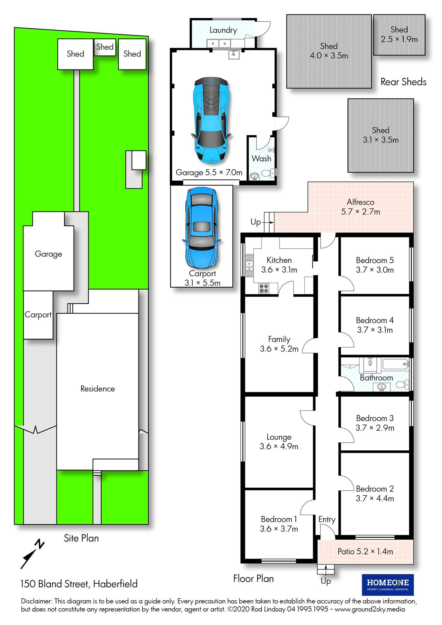 Floorplan of Homely house listing, 150 Bland Street, Haberfield NSW 2045