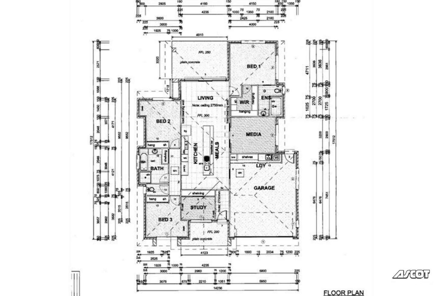 Floorplan of Homely house listing, 8 Torrisi Place, Kalkie QLD 4670