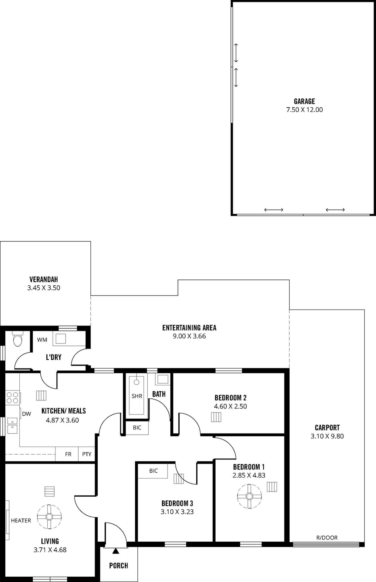 Floorplan of Homely house listing, 20 Laura Avenue, St Marys SA 5042