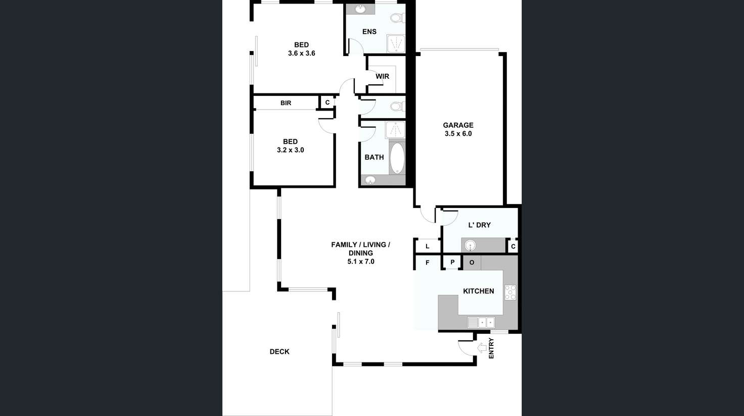 Floorplan of Homely unit listing, 4/47 Severn Street, Box Hill North VIC 3129