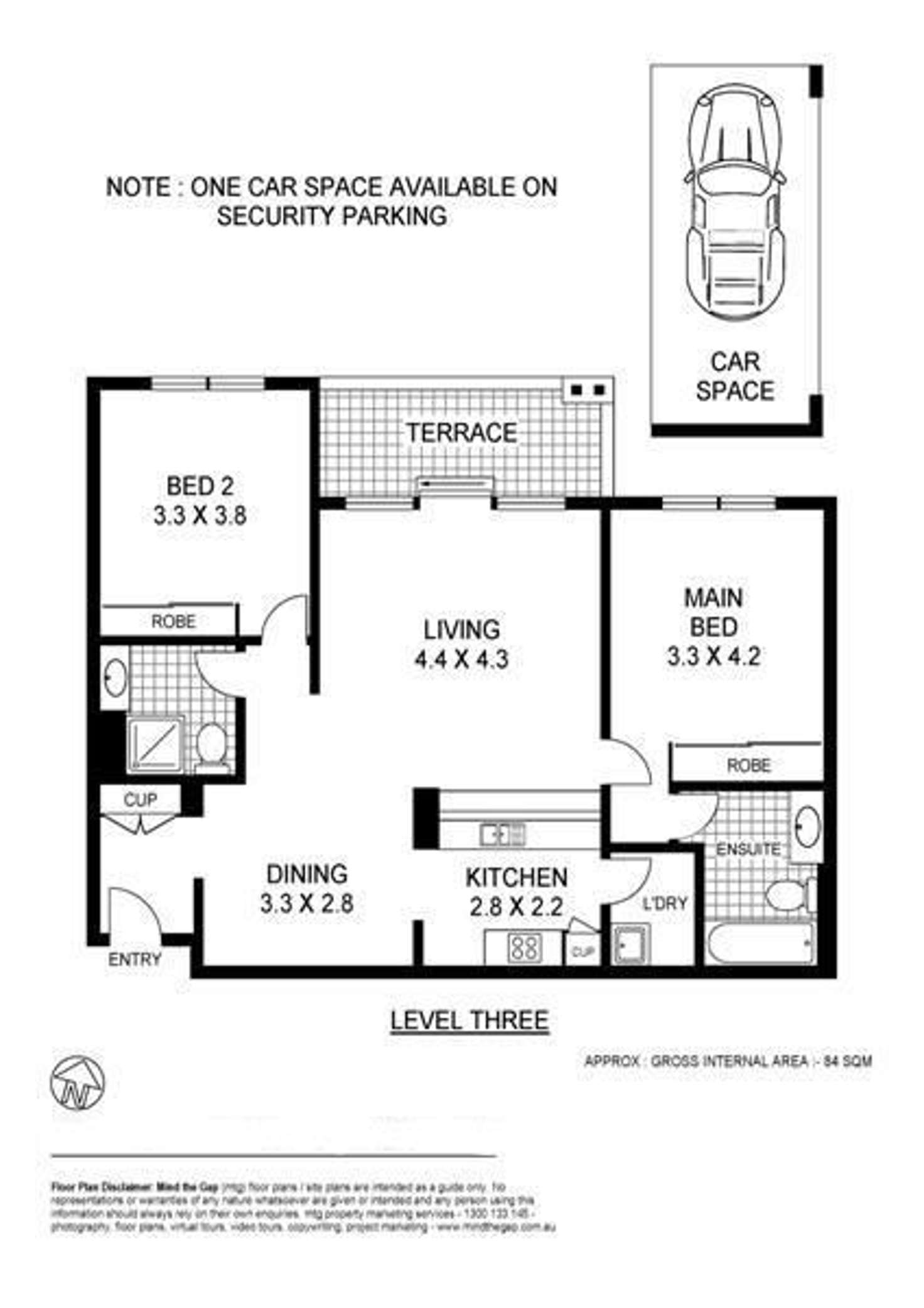 Floorplan of Homely apartment listing, 19-21 George Street, North Strathfield NSW 2137