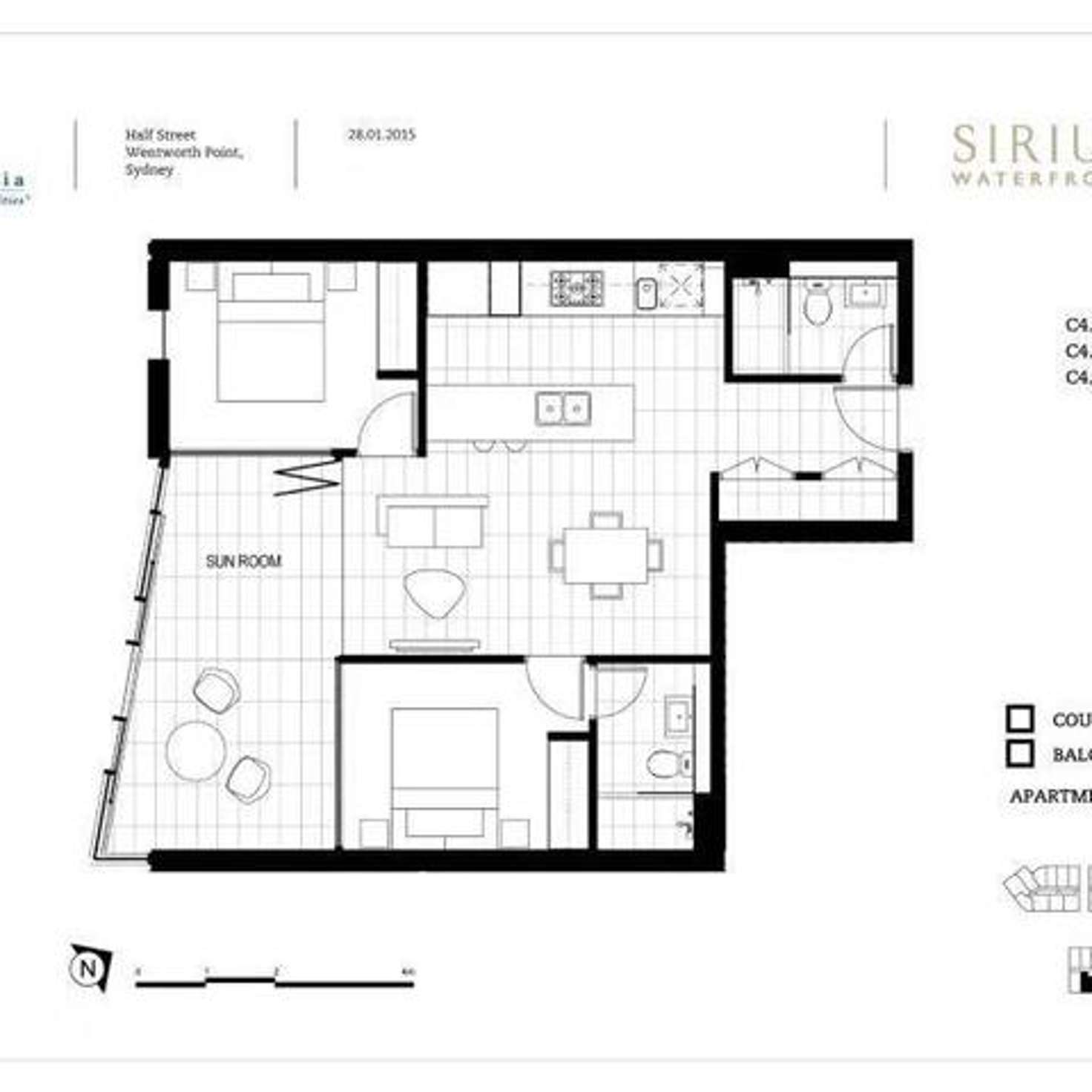 Floorplan of Homely apartment listing, 612/5 Half Street, Wentworth Point NSW 2127