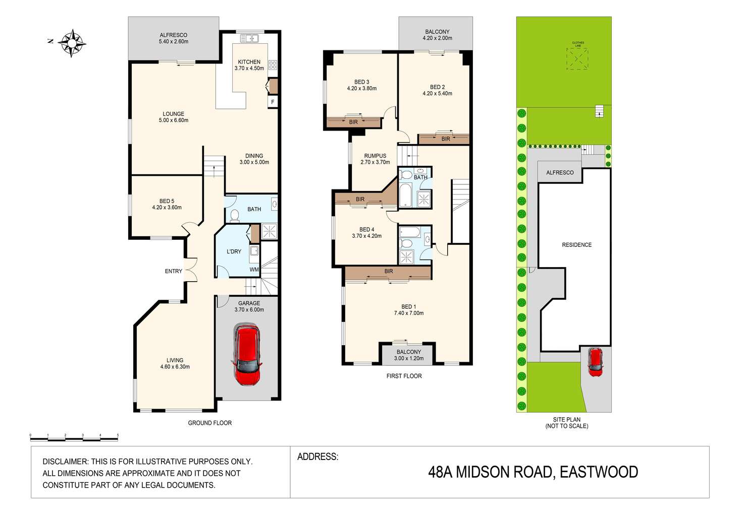 Floorplan of Homely other listing, 48A Midson Road, Eastwood NSW 2122