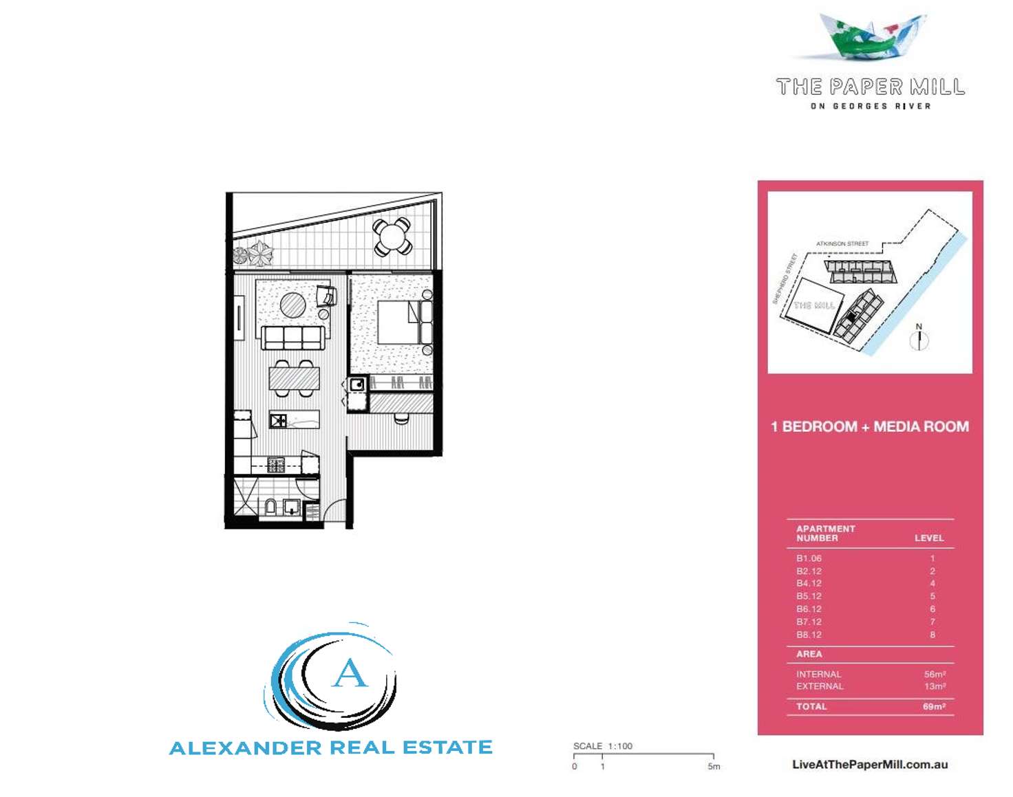 Floorplan of Homely apartment listing, 106/6 Atkinson Street, Liverpool NSW 2170