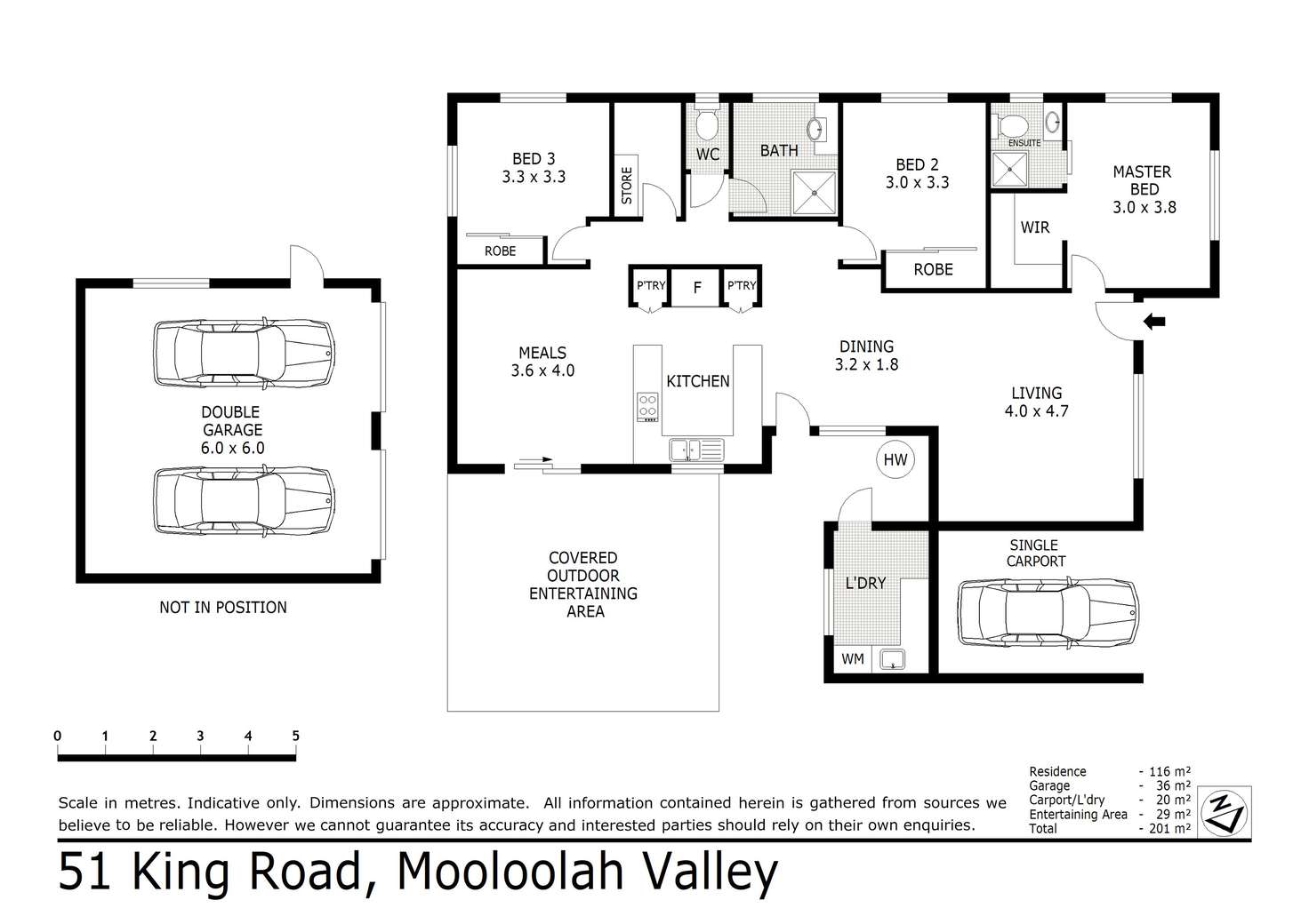 Floorplan of Homely house listing, 51 King Road, Mooloolah Valley QLD 4553