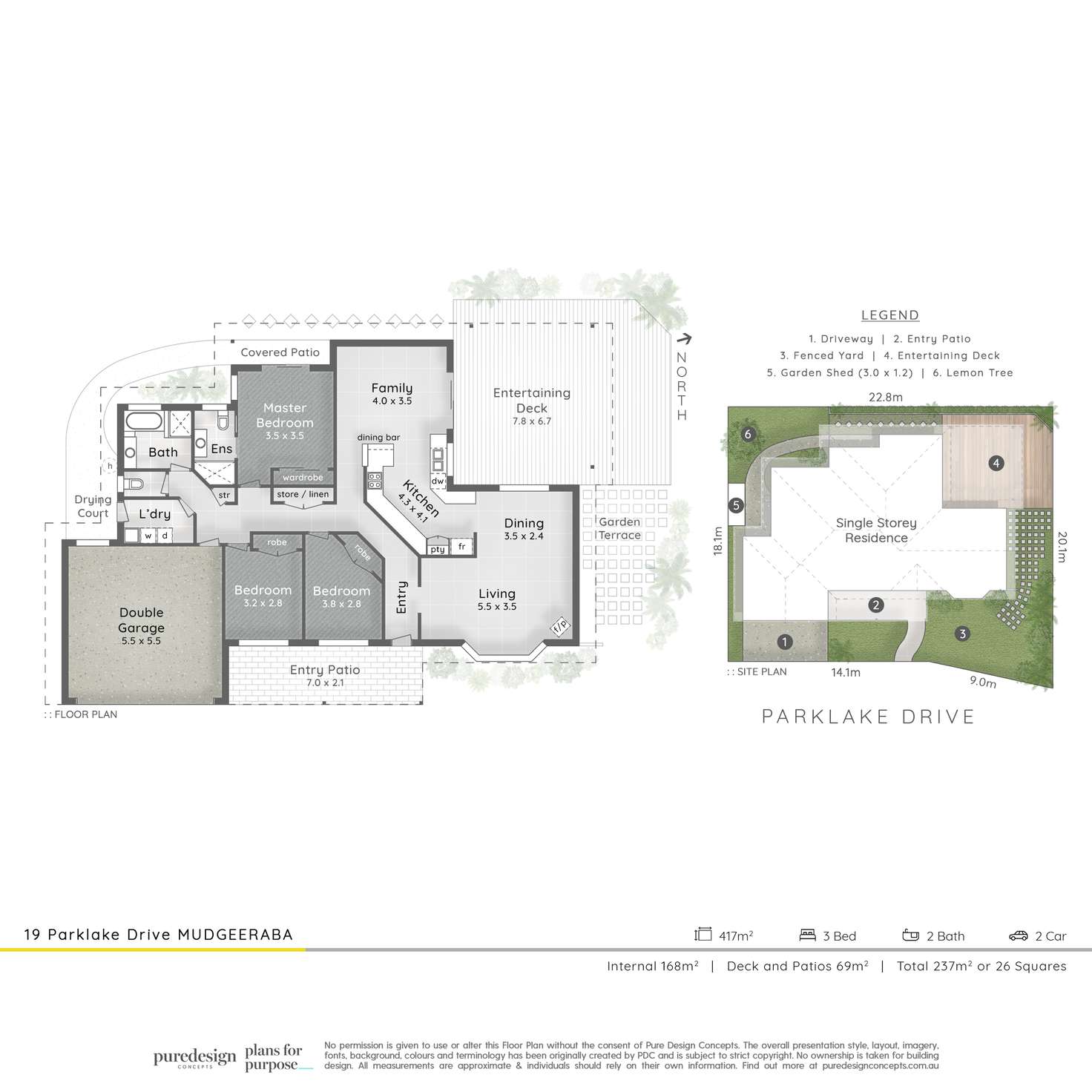 Floorplan of Homely house listing, 19 Parklake Drive, Mudgeeraba QLD 4213