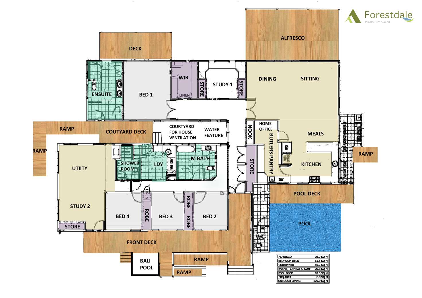 Floorplan of Homely house listing, 14 Sovereign Strait, Karalee QLD 4306