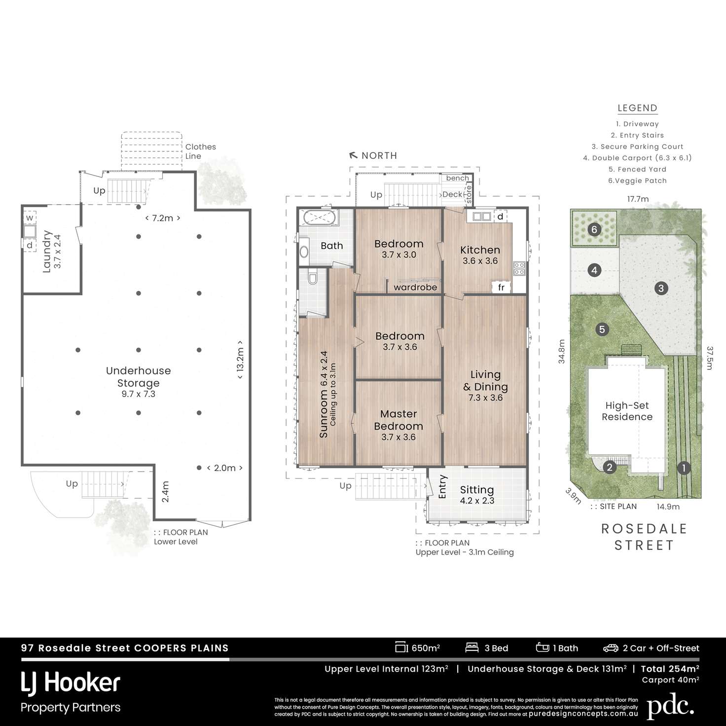 Floorplan of Homely house listing, 97 Rosedale Street, Coopers Plains QLD 4108