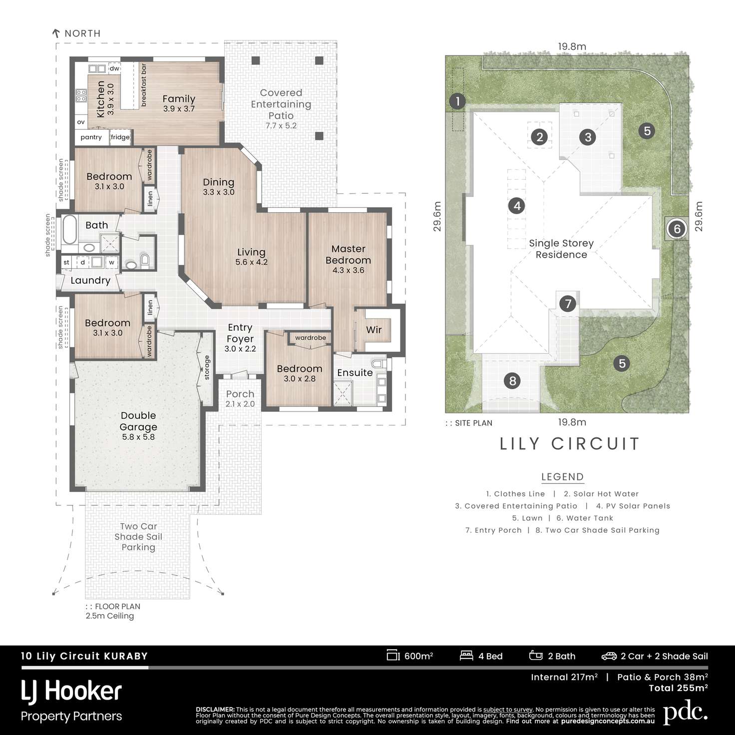 Floorplan of Homely house listing, 10 Lily Circuit, Kuraby QLD 4112