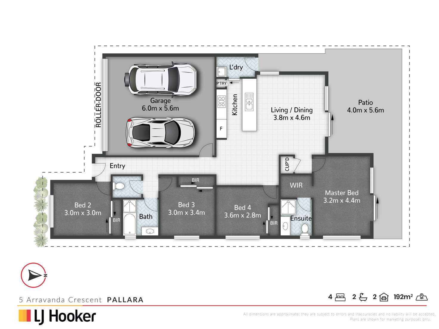 Floorplan of Homely house listing, 5 Arravanda Crescent, Pallara QLD 4110