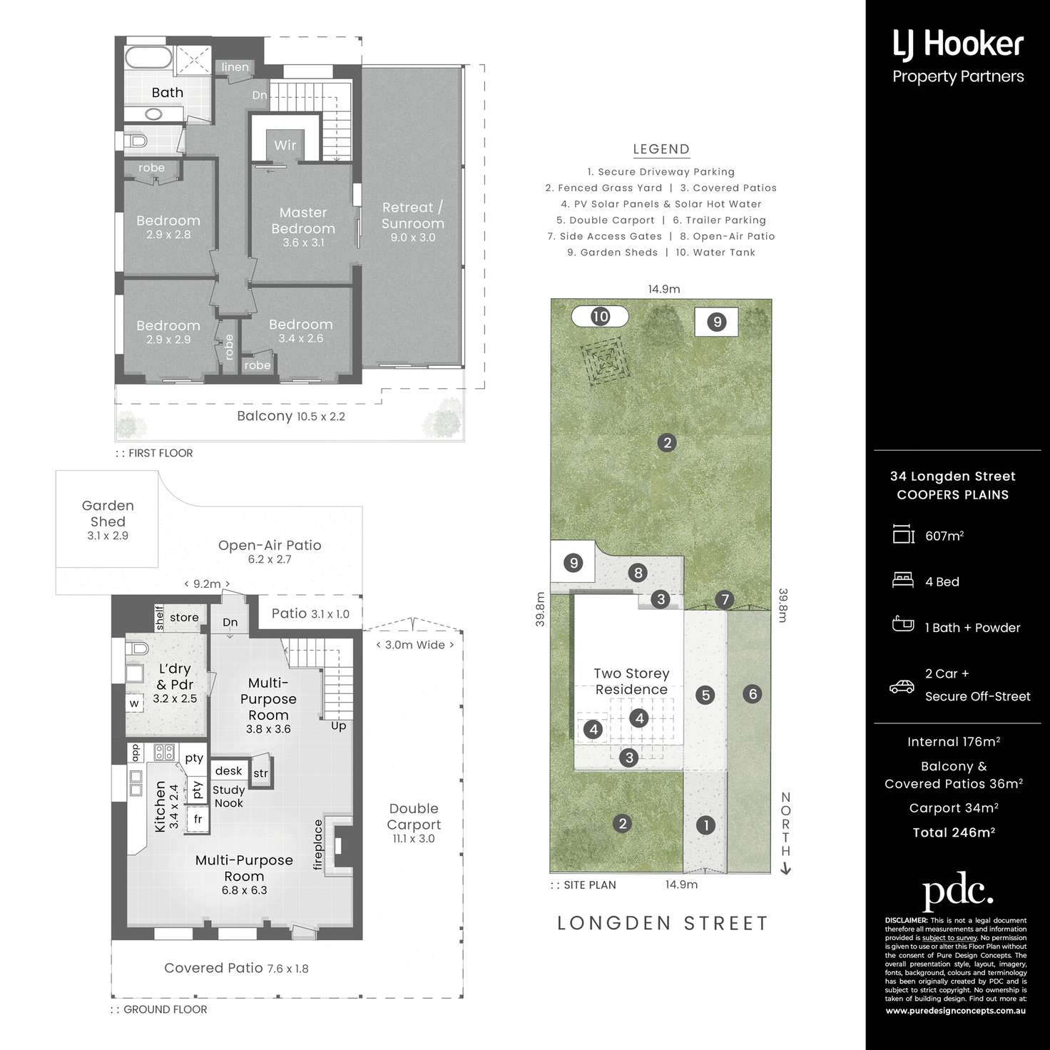 Floorplan of Homely house listing, 34 Longden Street, Coopers Plains QLD 4108