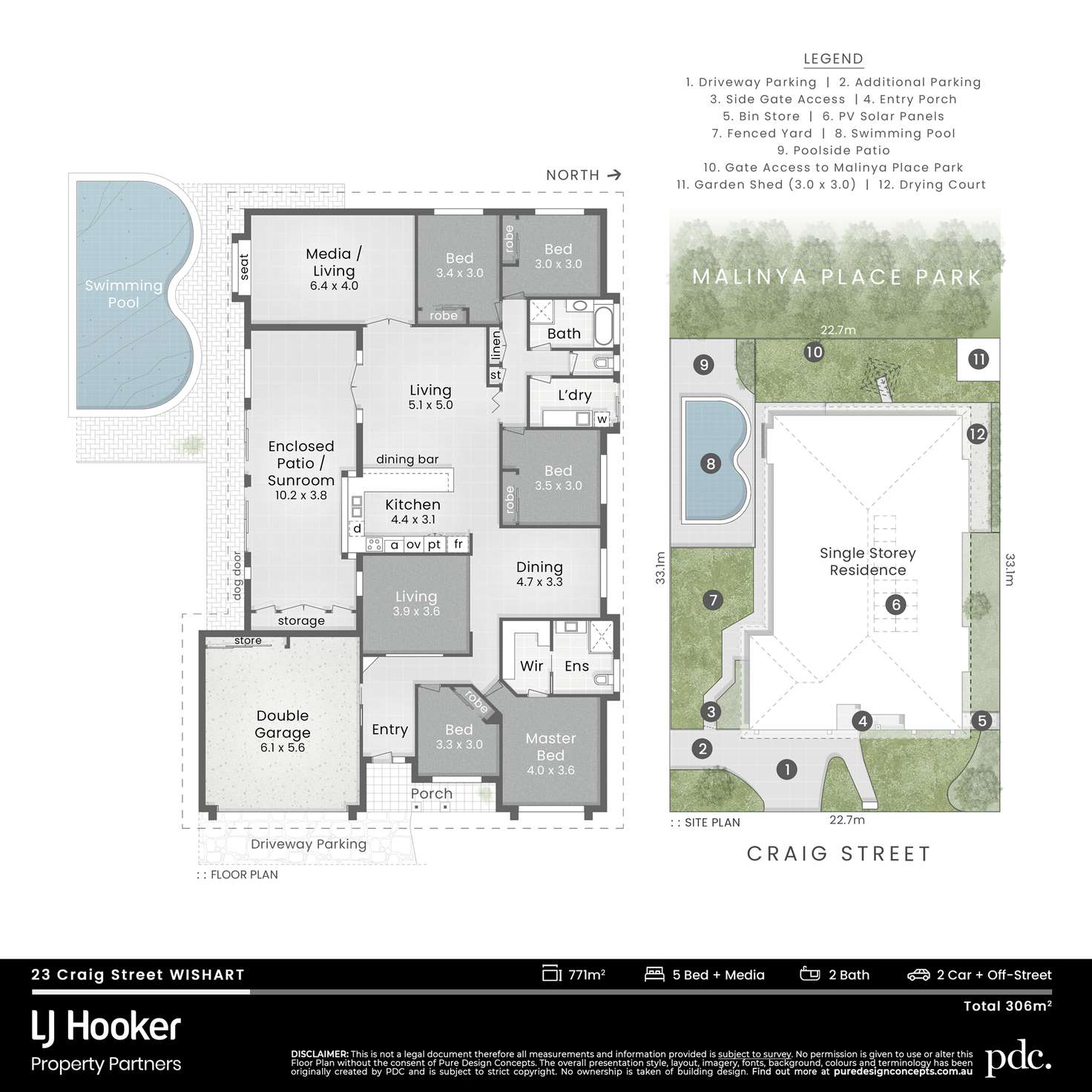 Floorplan of Homely house listing, 23 Craig Street, Wishart QLD 4122