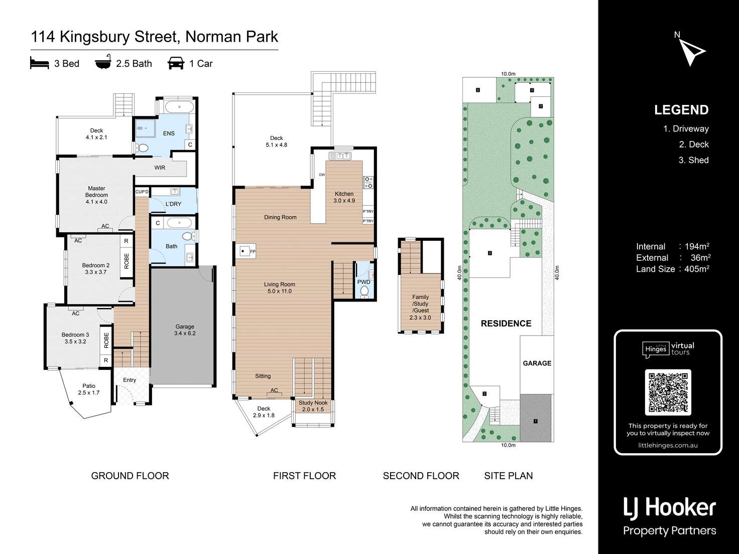 Floorplan of Homely house listing, 114 Kingsbury Street, Norman Park QLD 4170