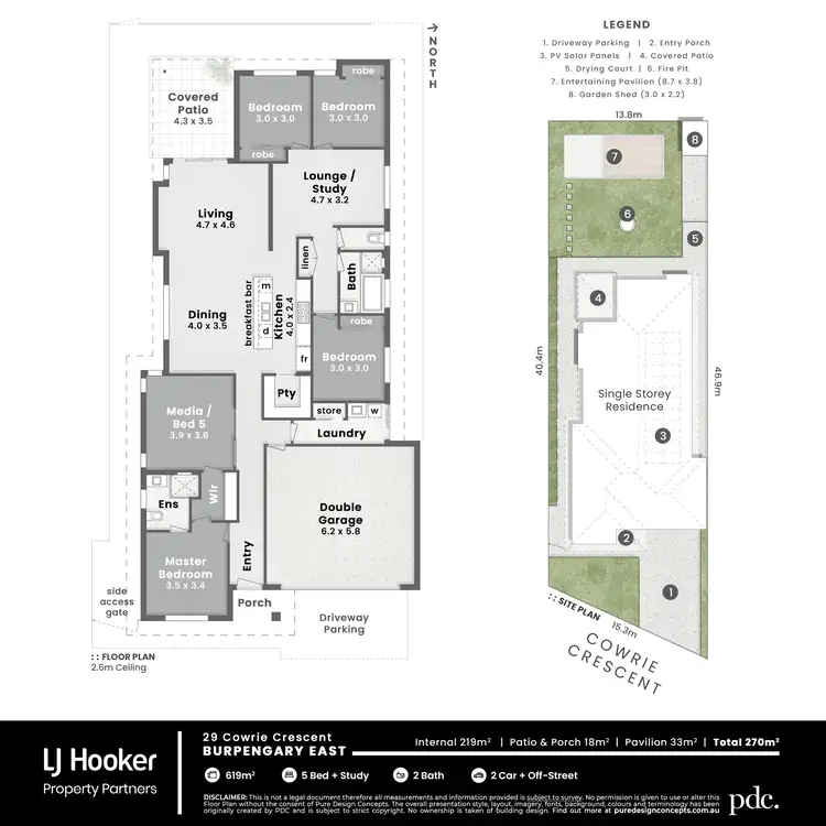 Floorplan of Homely house listing, 29 Cowrie Crescent, Burpengary East QLD 4505
