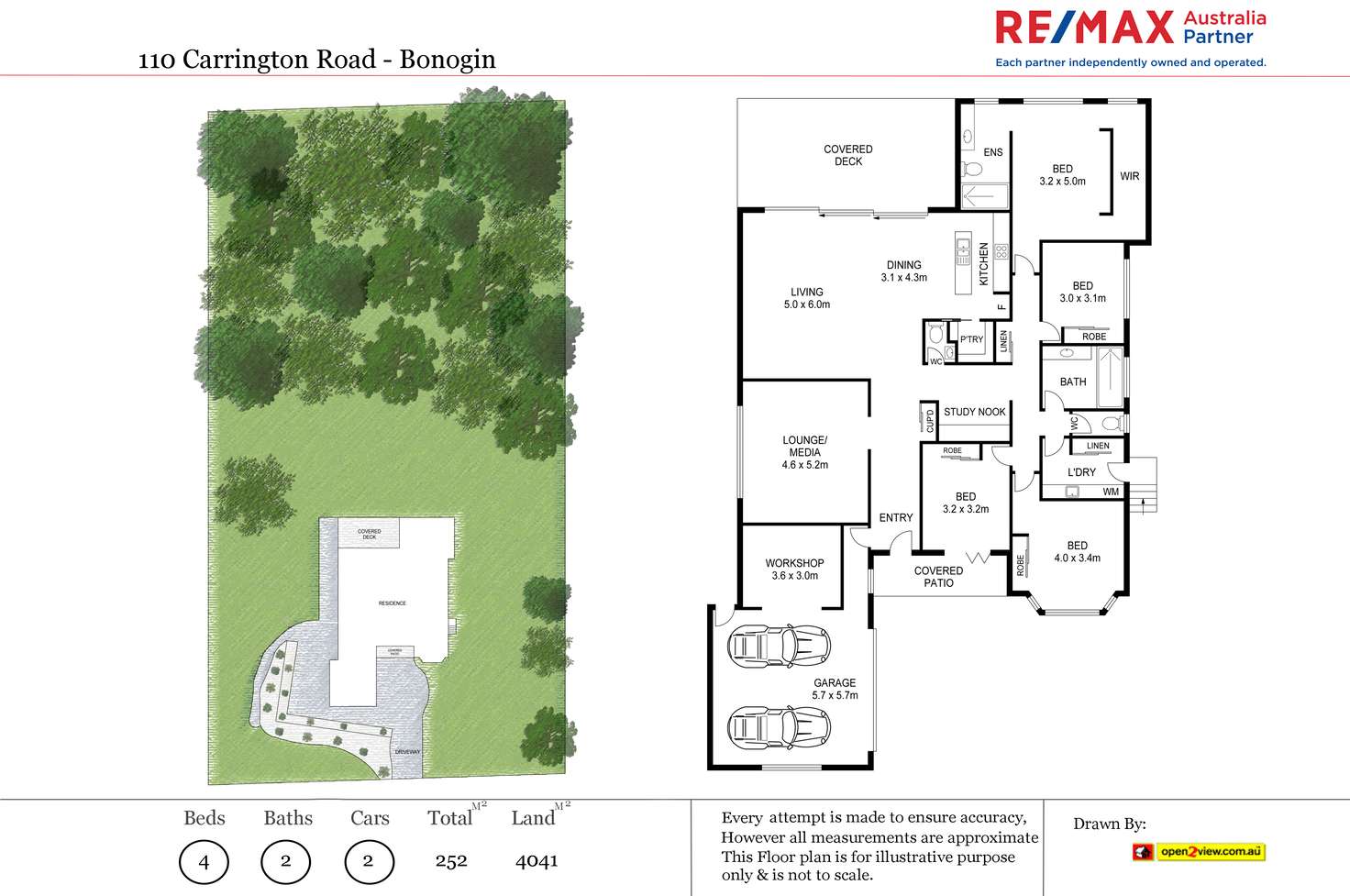 Floorplan of Homely house listing, 110 Carrington Road, Bonogin QLD 4213