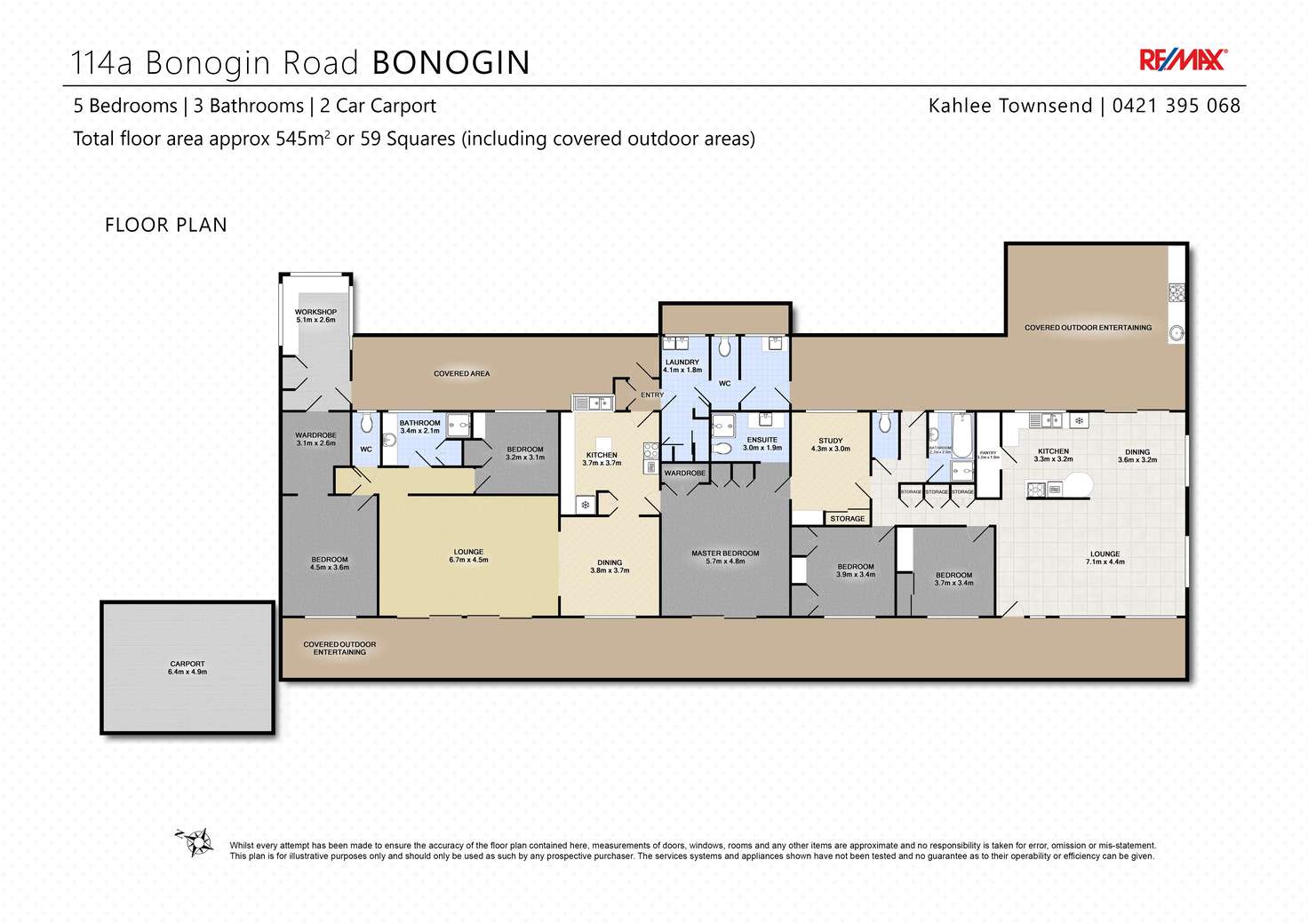 Floorplan of Homely house listing, 114a Bonogin Rd, Bonogin QLD 4213