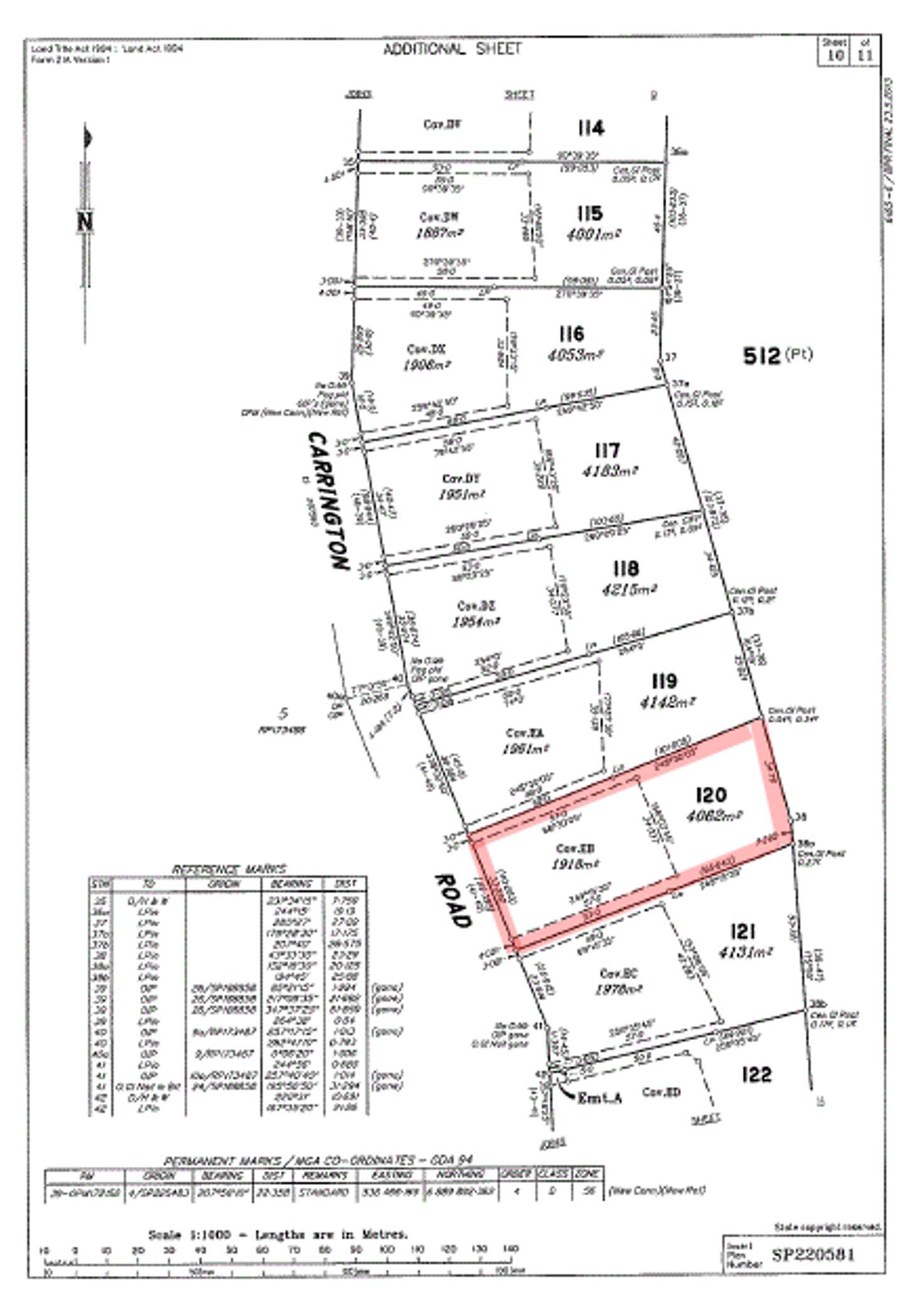 Floorplan of Homely residentialLand listing, 98 Carrington Road, Bonogin QLD 4213