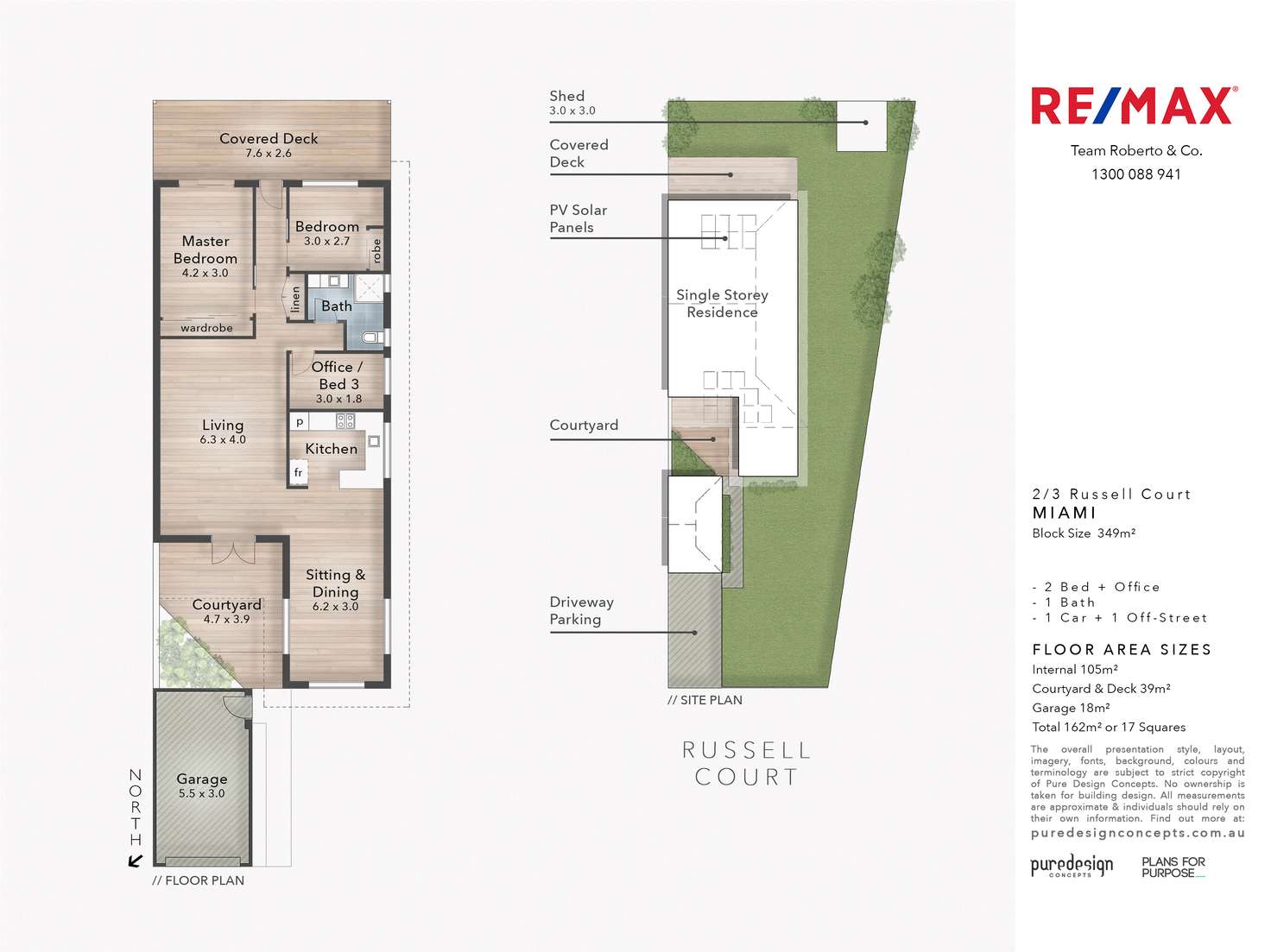 Floorplan of Homely house listing, 2/3 Russell Court, Miami QLD 4220