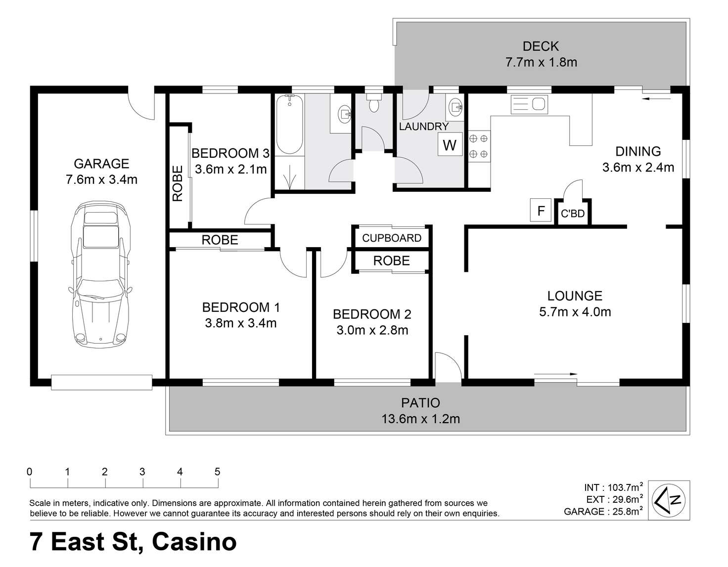 Floorplan of Homely house listing, 7 East Street, Casino NSW 2470